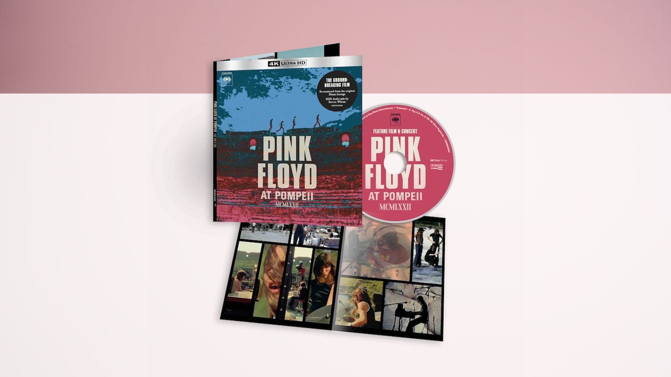 Pink Floyd в Помпеях: легендарный концерт 1972 года наконец выходит в 4K Blu-ray и Dolby Atmos