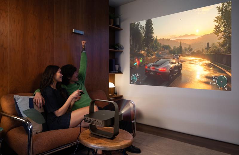 Обзор XGIMI Elfin Flip 4K: умный портативный игровой проектор с серьёзной производительностью